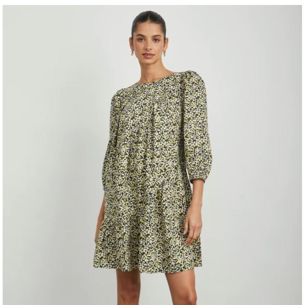 NWT Rails Louise Mini Floral Dress in Chrysathemum, Size L